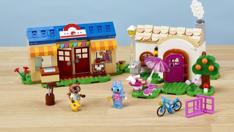 Voici notre premier aperçu de la prochaine collection Animal Crossing Lego – y compris Nook’s Cranny