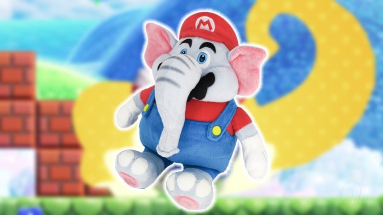  Waouh Zowie !  Une peluche Mario éléphant est en route début 2024
