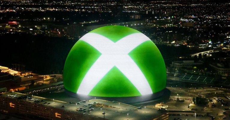 Xbox et PlayStation s’affrontent à The Sphere