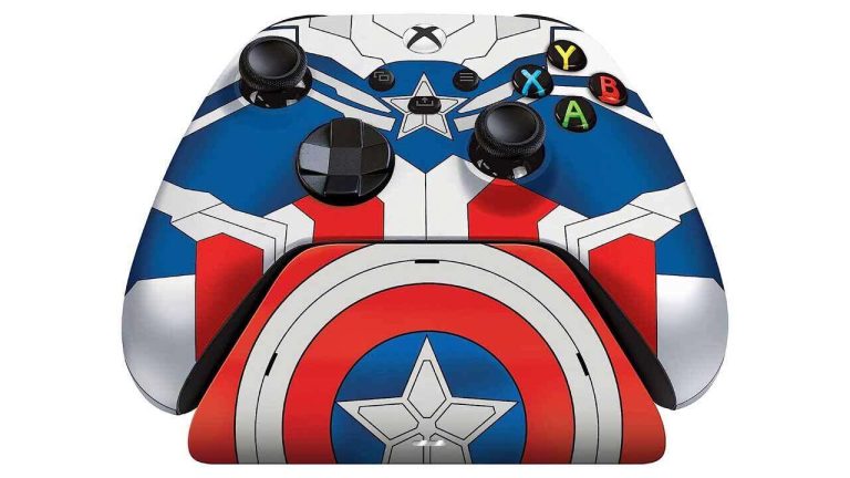 L'ensemble de manettes Xbox Captain America en édition limitée ne coûte que 80 $ en ce moment
