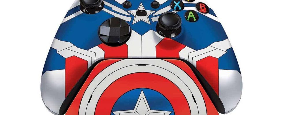 L'ensemble de manettes Xbox Captain America en édition limitée ne coûte que 80 $ en ce moment