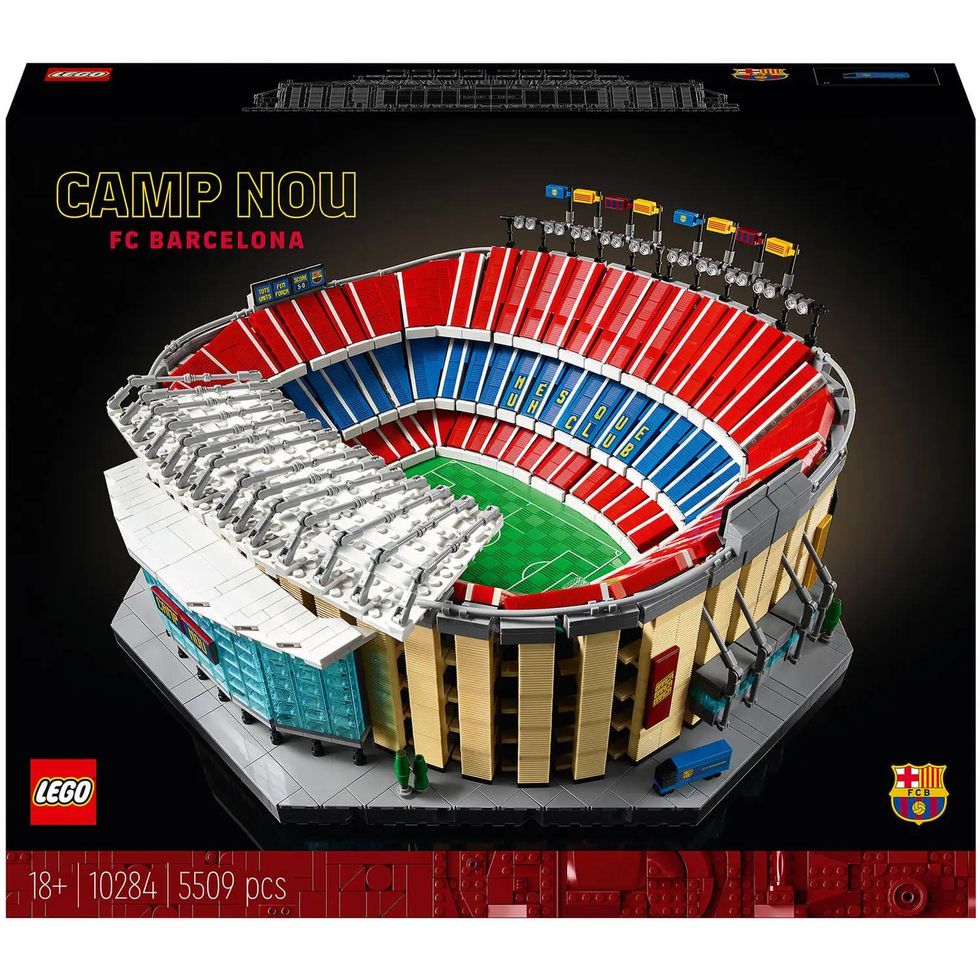 LEGO Camp Nou FC Barcelone Ensemble de football pour adultes (10284)