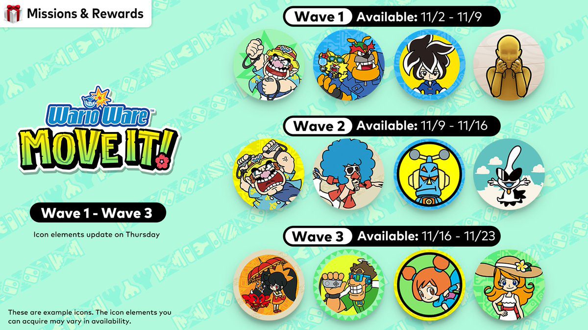 Nintendo Switch Online ajoute les icônes WarioWare: Move It
