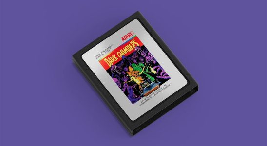 Dark Chambers Atari Cartridge