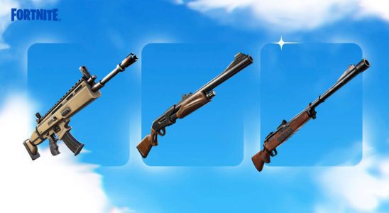 Nouvelles armes Fortnite dans le chapitre 4 de la saison 5 – Liste du pool de butin Fortnite OG