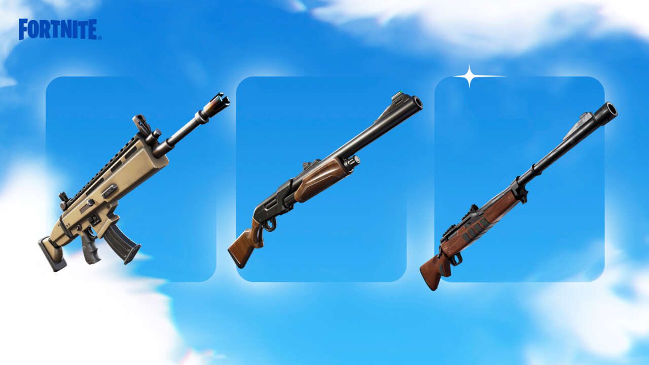 Nouvelles armes Fortnite dans le chapitre 4 de la saison 5 – Liste du pool de butin Fortnite OG
