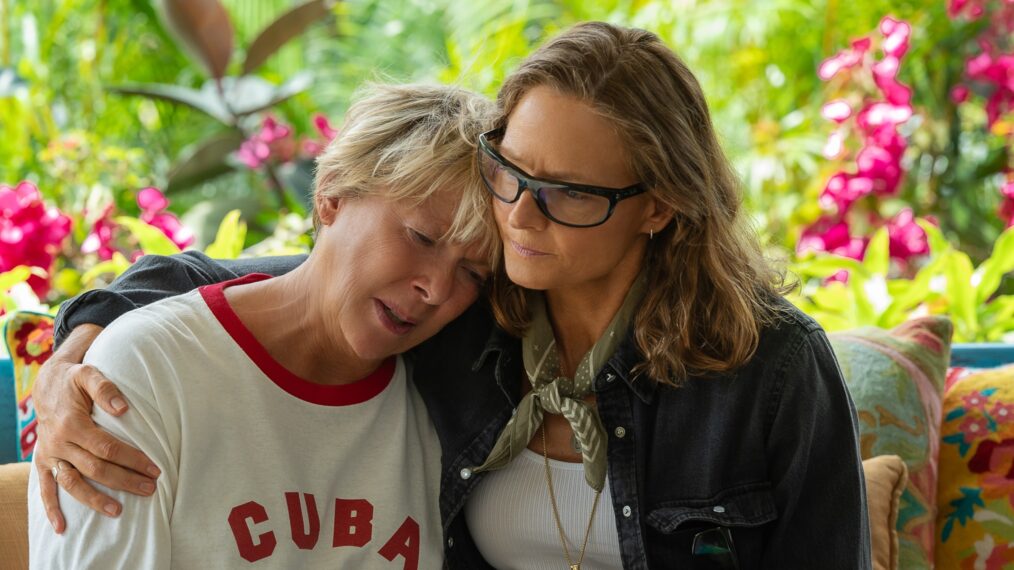 Annette Bening and Jodie Foster in 