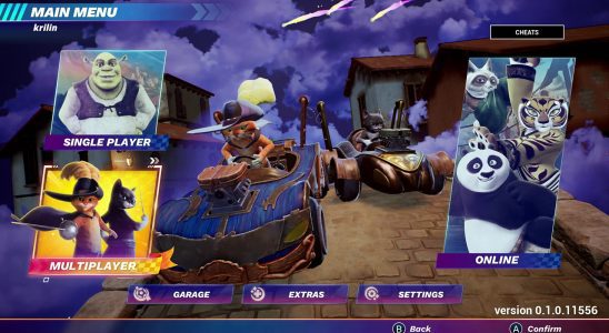 Gameplay de DreamWorks All-Star Kart Racing