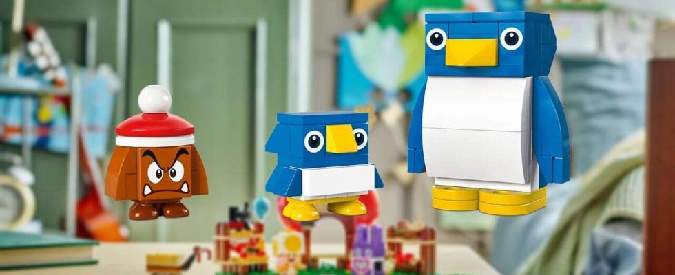 Les nouveaux ensembles Super Mario Lego vous permettent de construire d'adorables Goombas et d'horribles pingouins