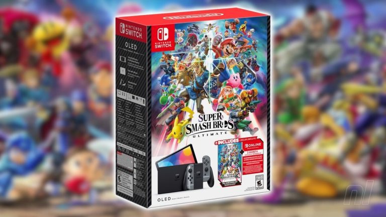 Nintendo confirme le nouveau pack OLED Smash Bros. Ultimate Switch pour le Black Friday
