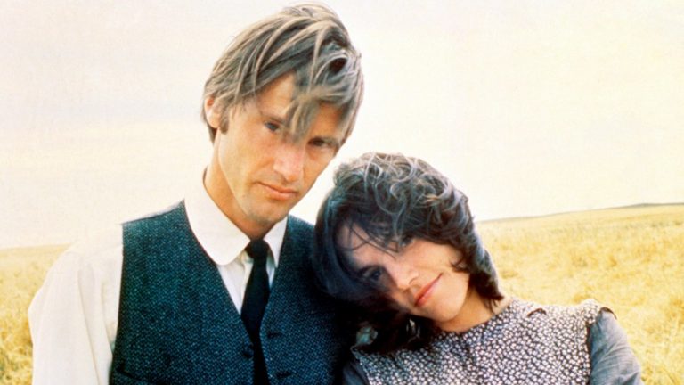 DAYS OF HEAVEN, Sam Shepard, Brooke Adams, 1978.