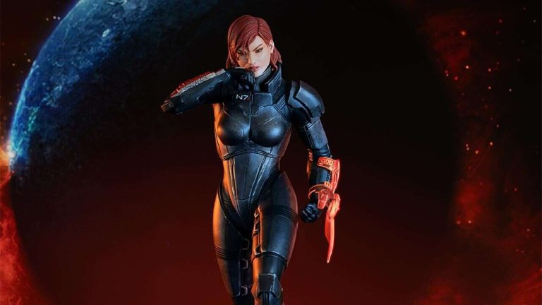 Le commandant Shepard de Mass Effect revit sous la forme d'une statue de collection très détaillée
