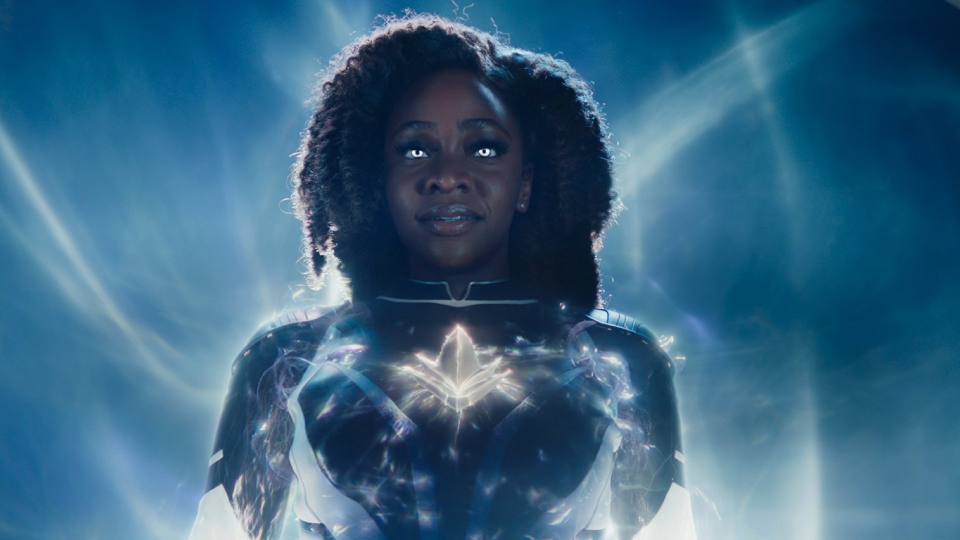 Teyonah Parris dans le rôle de Monica Rambeau dans Les Merveilles