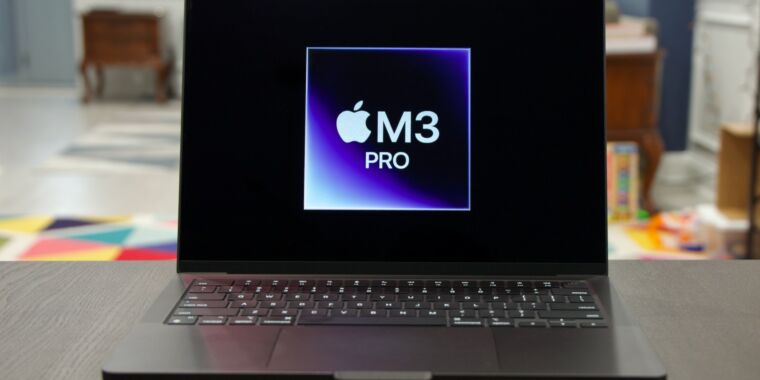 Test du M3 Pro d’Apple : plus efficace, mais les performances sont un pas de côté