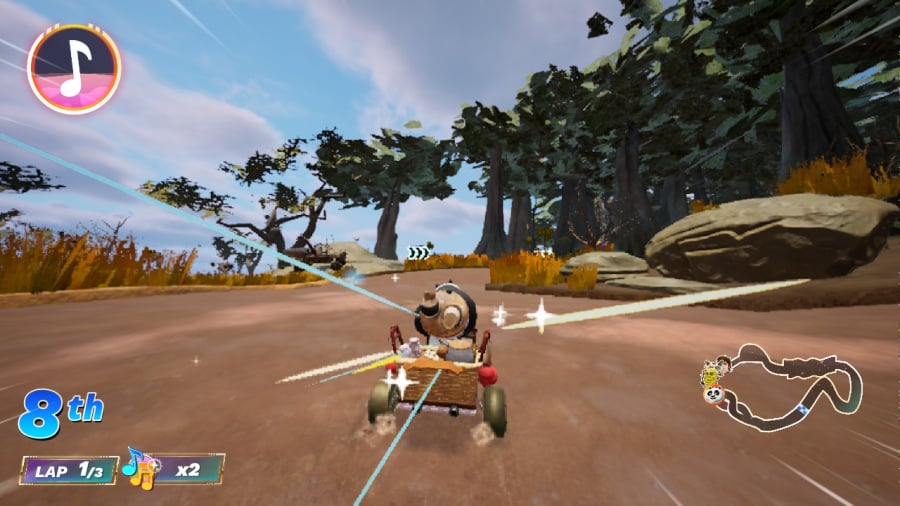 Examen de DreamWorks All-Star Kart Racing - Capture d'écran 1 sur 