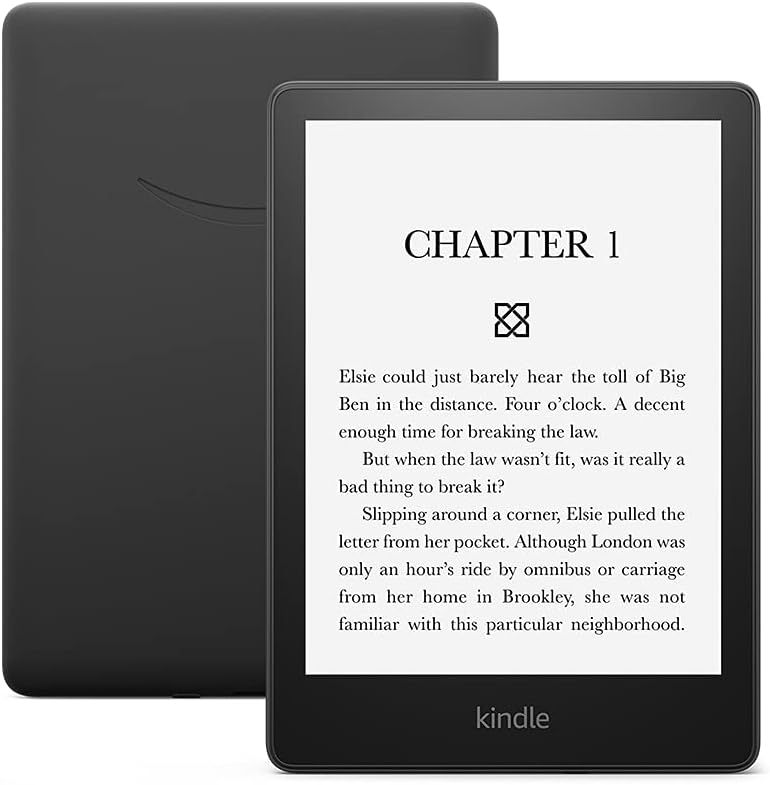 Un extrait d'un livre affiché sur le Kindle Paperwhite d'Amazon