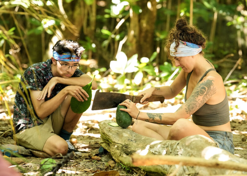 Brando et Kendra dans « Survivor » saison 45, épisode 5