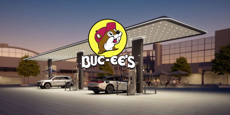 Buc-ee’s et Mercedes-Benz s’associent pour ajouter des chargeurs à grande vitesse