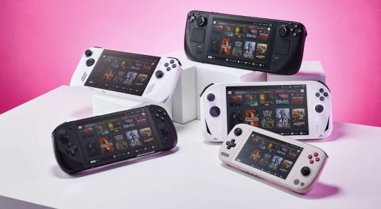 SteamOS on multiple handheld gaming PCs