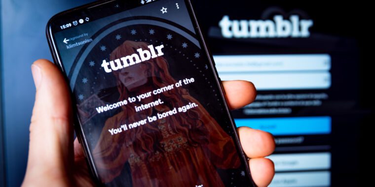 Le propriétaire de Tumblr confirme le passage du site de « en plein essor » à « petit et ciblé »