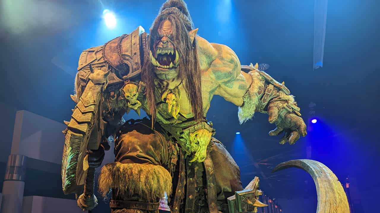 Un Orc à la Blizzcon 2023