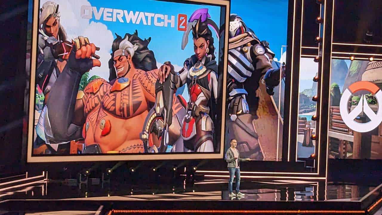 À la Blizzcon 2023, Aaron Keller monte sur scène avec Overwatch affiché à l'écran, révélant des choses passionnantes que nous avons apprises lors du salon de cette année.