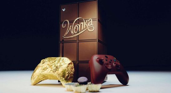 La console Xbox Series X sur le thème de Wonka est livrée avec une manette comestible