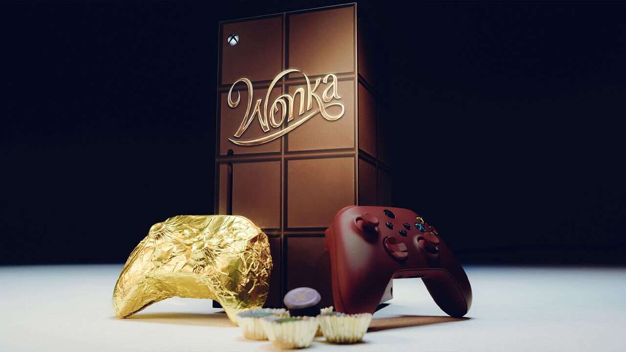 La console Xbox Series X sur le thème de Wonka est livrée avec une manette comestible
