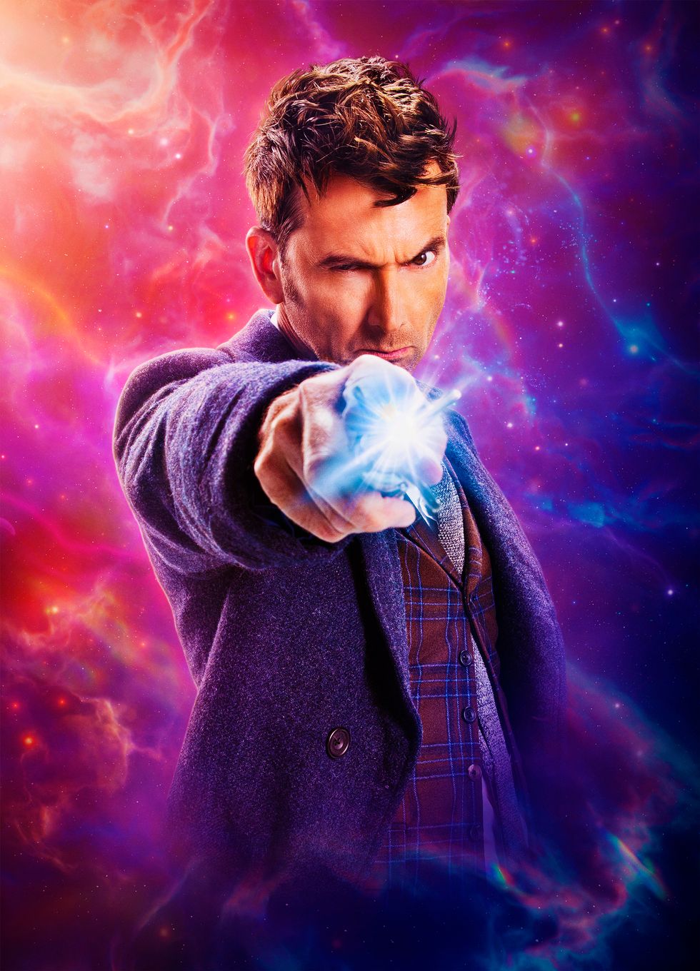 David Tenant tenant le tournevis sonique, Doctor Who spécial 60e anniversaire