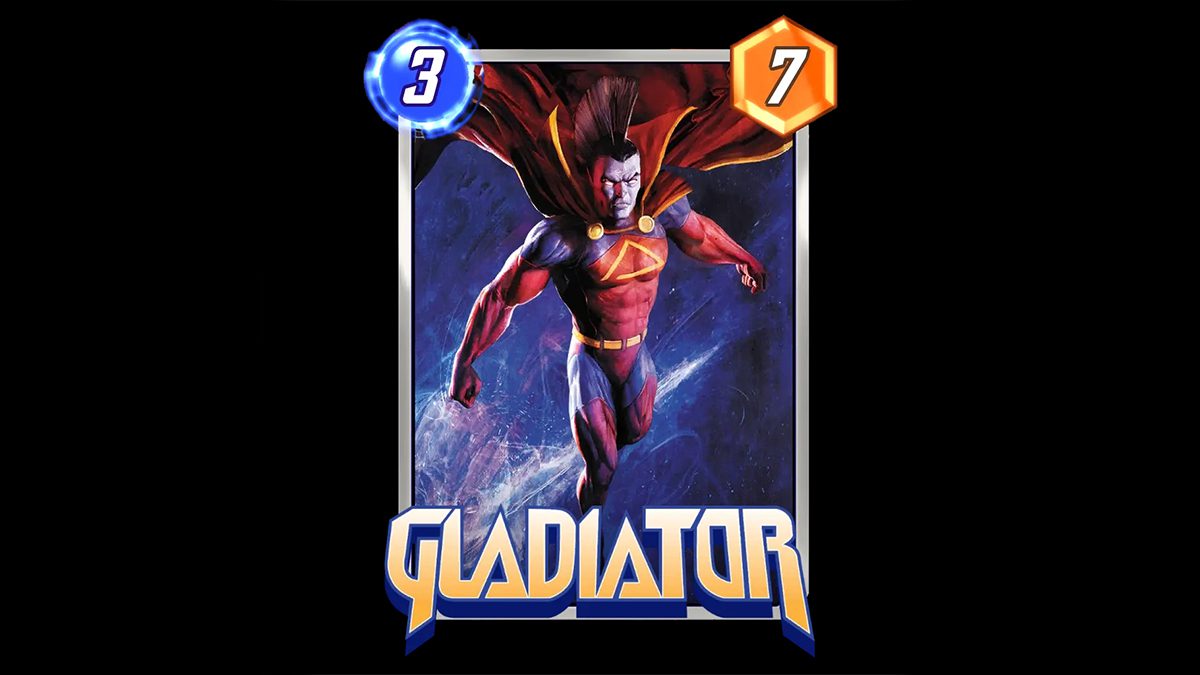 An image showing Gladiator from Marvel SNap.