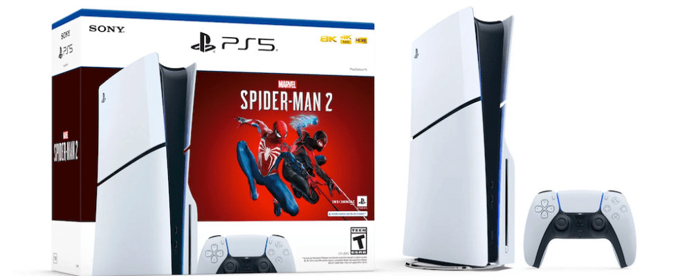 Le nouveau pack PS5 Slim Spider-Man est maintenant disponible sur Amazon pour 500 $