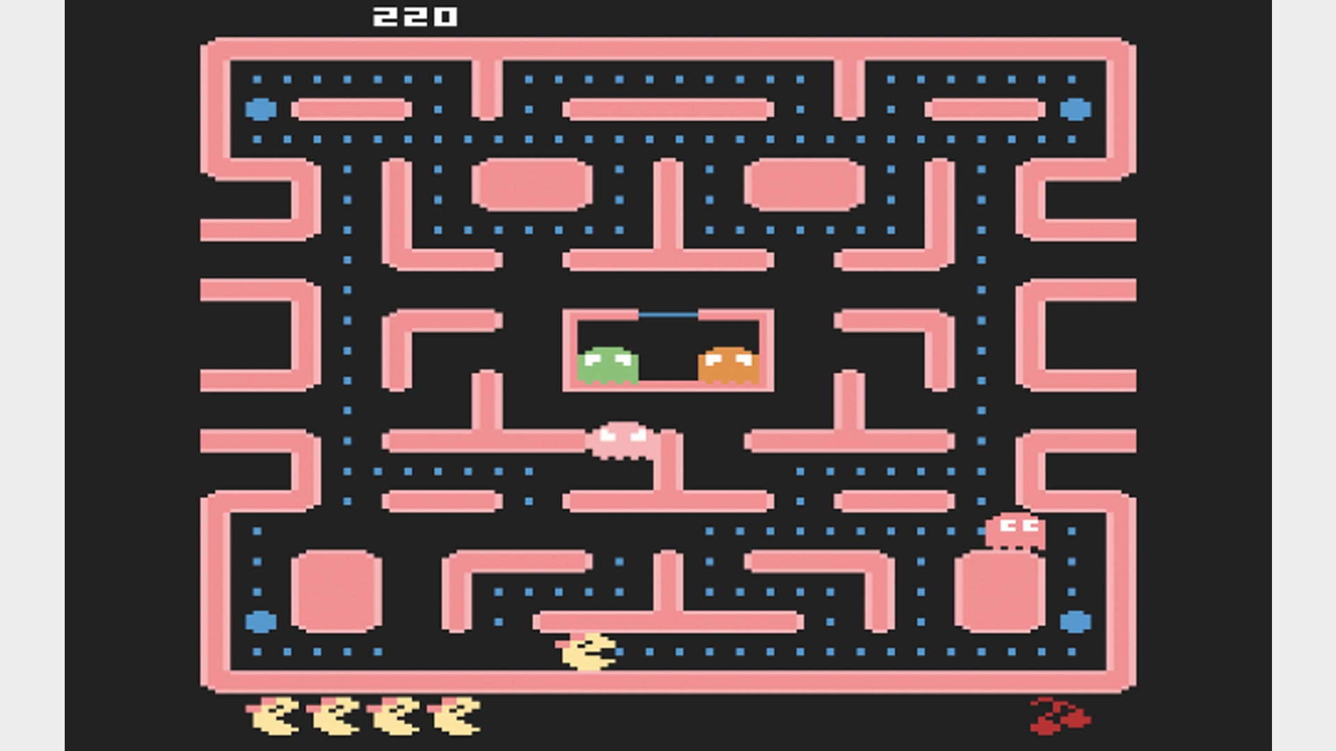 Mme Pac-Man sur l'Atari 500