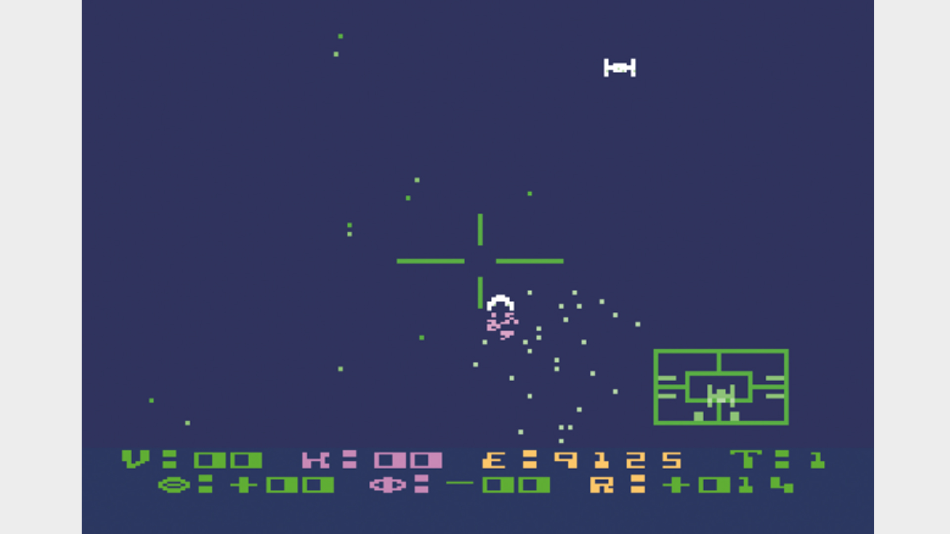 Star Raiders sur Atari 500