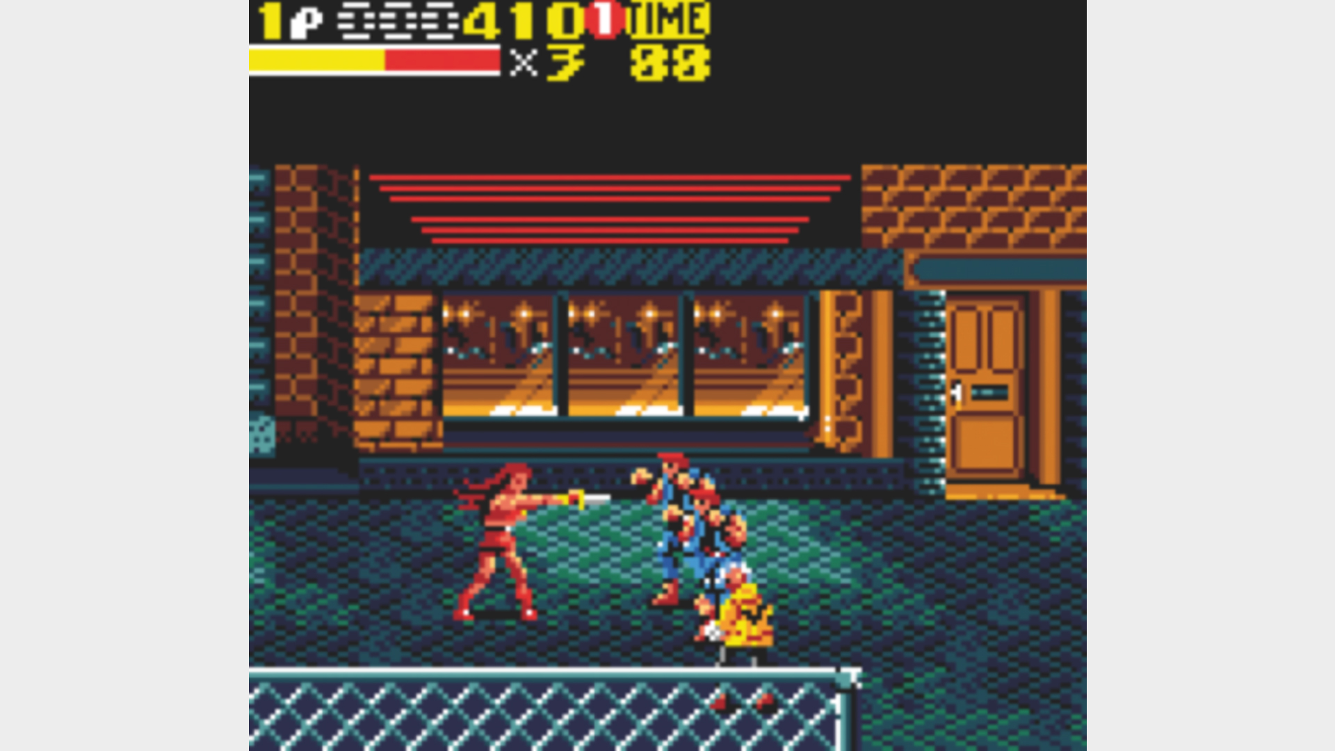 Streets of Rage 2 sur Sega Game Gear