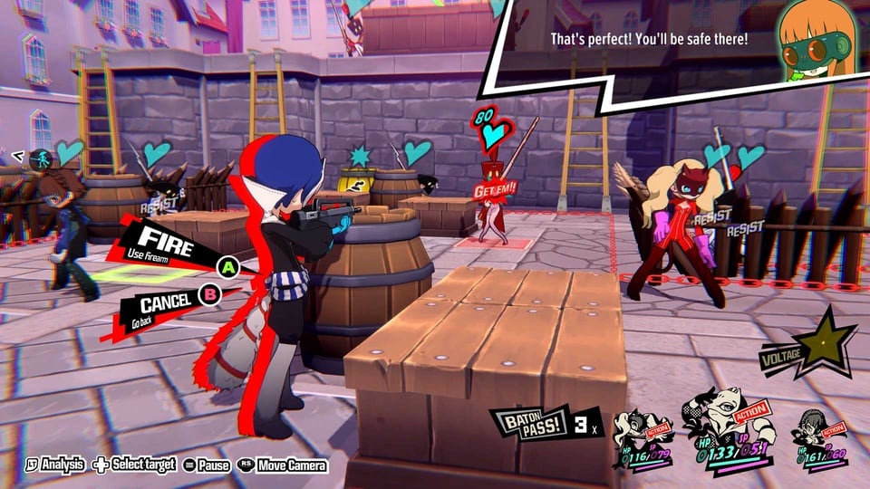 Combat Tactique Persona 5