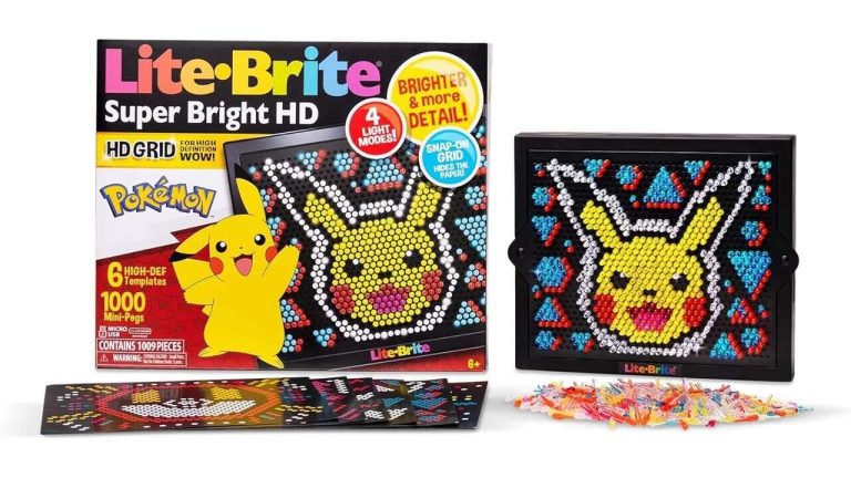 Le jouet Pokemon Lite-Brite est super efficace pour être charmant, disponible maintenant
