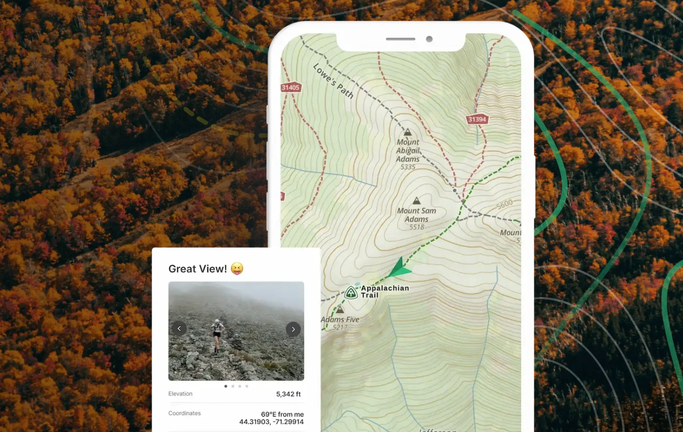 Application Gaïa GPS