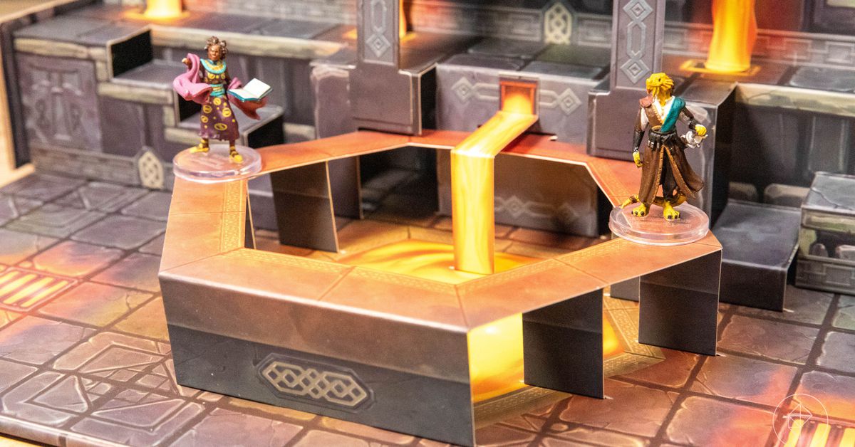 Les kits D&D pop-up réduisent le coût épique du terrain de table épique
