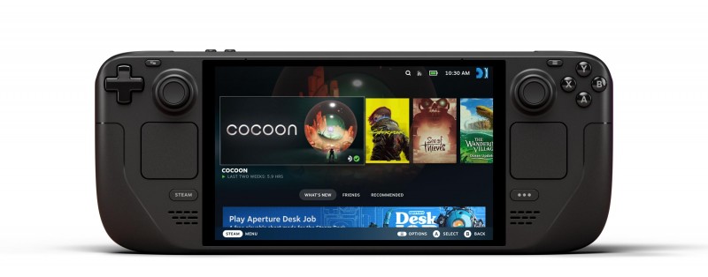 Images OLED du Steam Deck