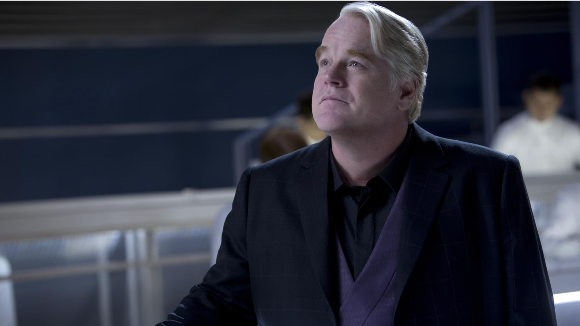 Philip Seymour Hoffman dans Hunger Games : L'Embrasement