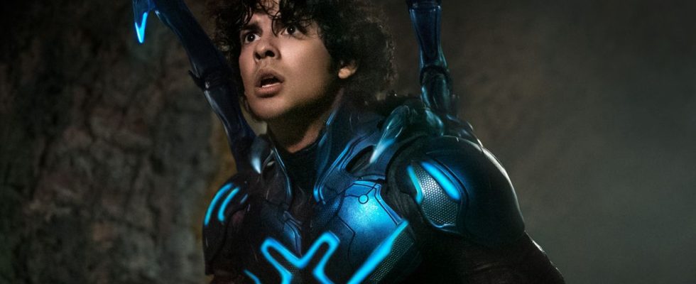 Xolo Maridueña in Blue Beetle