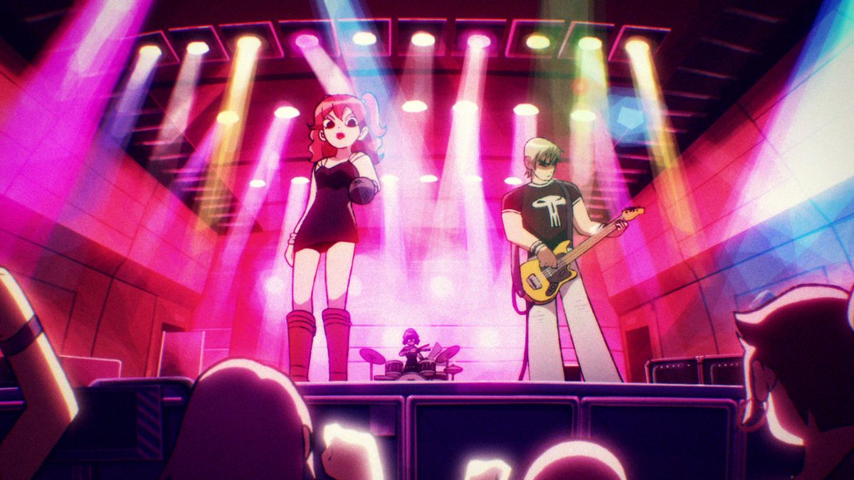 The Clash at Demonhead se produit dans Scott Pilgrim Takes Off