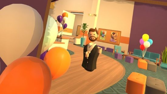 Une capture d'écran de Rec Room sur Meta Quest 3