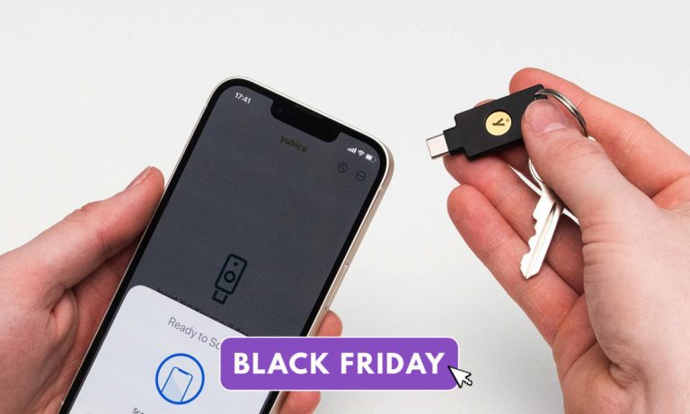 Les YubiKeys s’achètent en un et bénéficient d’une réduction de moitié pour le Black Friday