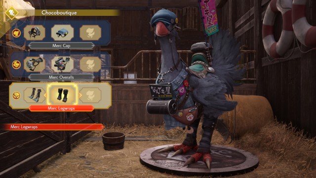 Personnalisation du Chocobo dans Final Fantasy 7 Rebirth