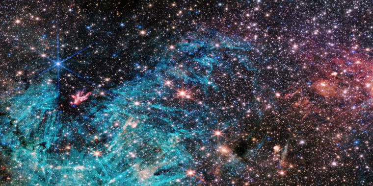 Daily Telescope : Un instantané de 500 000 étoiles près du centre de la galaxie