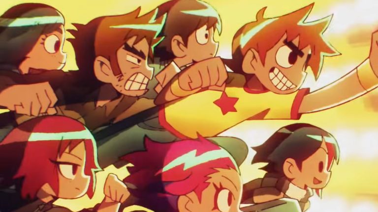 Scott Pilgrim Takes Off's core character roster.