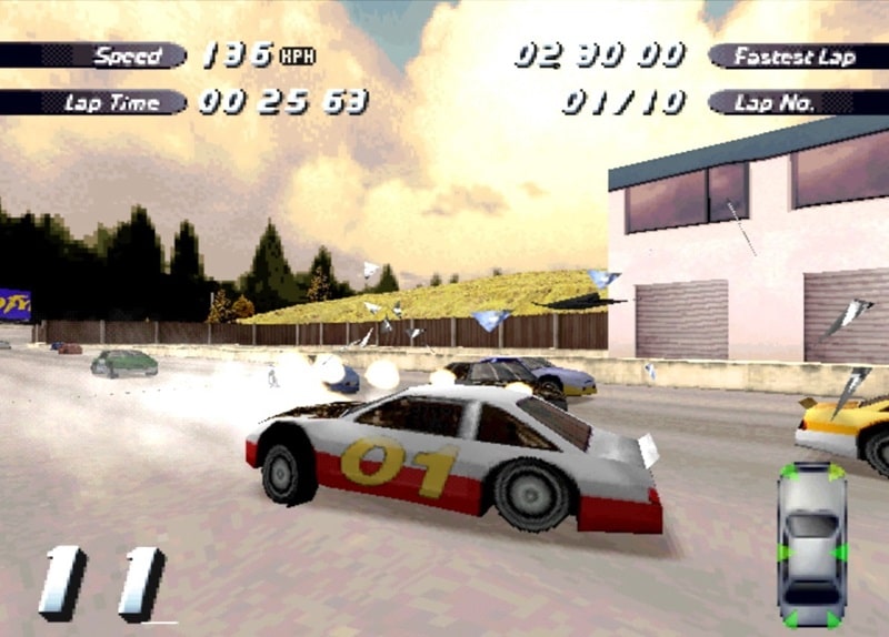 Les jeux de course Destruction Derby 2 PS1 valent toujours la peine d'être joués