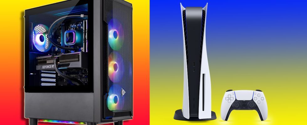 J'ai construit un PC de jeu pour le prix d'une PS5, et c'est arrivé