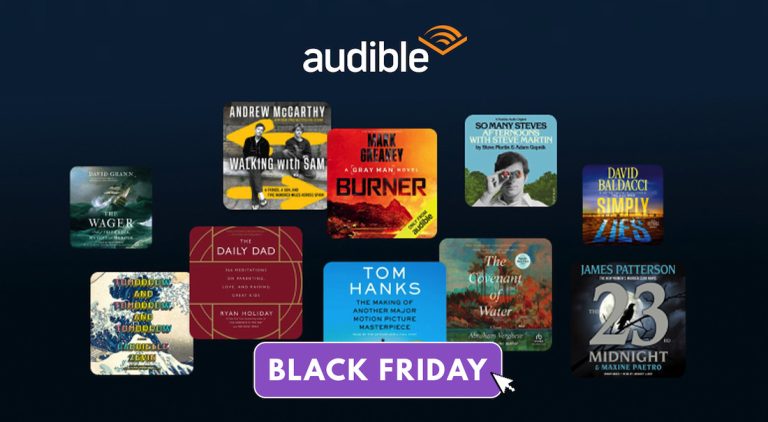 Audible Premium Plus ne coûte que 6 $ pour les quatre premiers mois dans le cadre d’une offre Amazon Black Friday